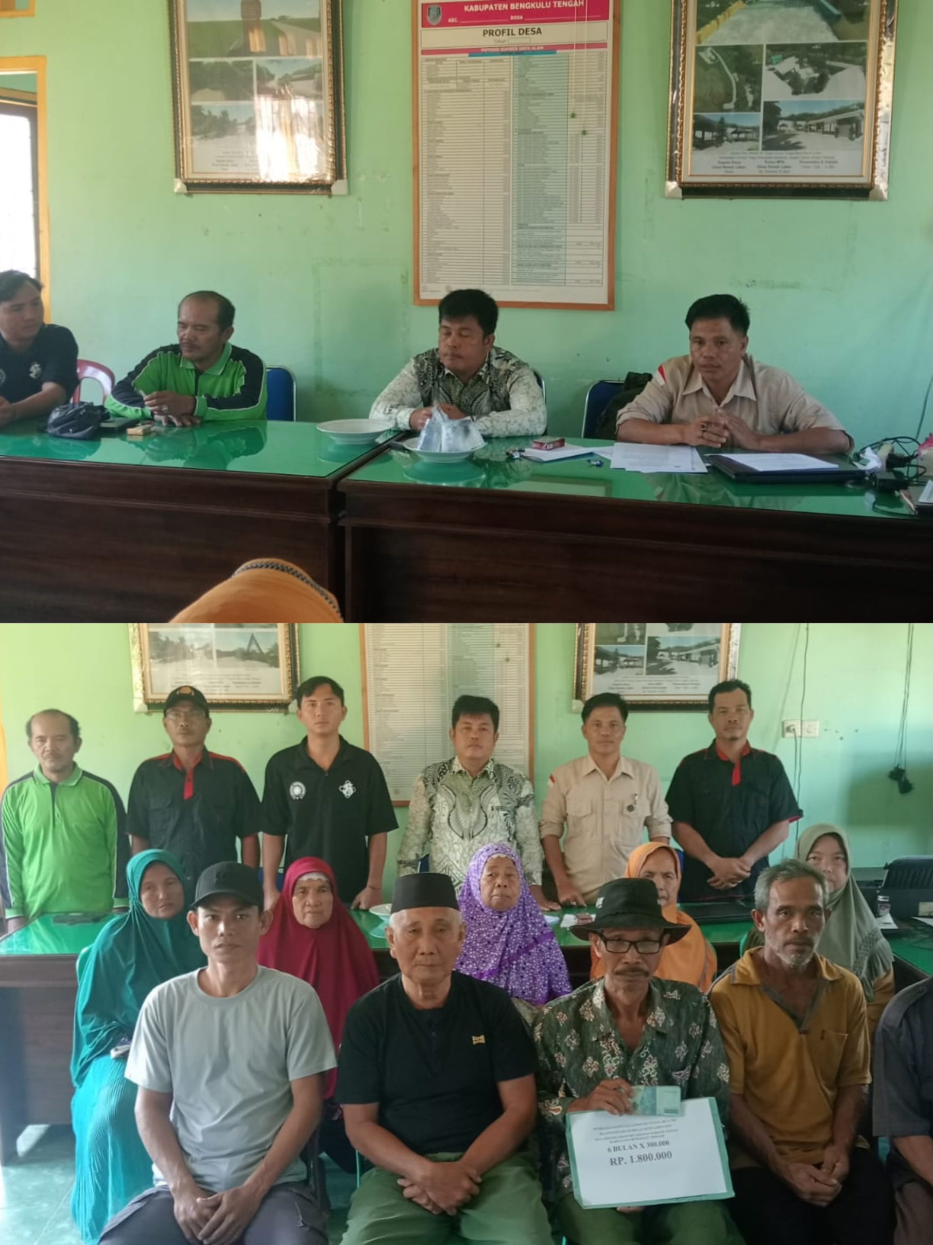 11 KPM di Desa Renah Lebar Terima BLT Dana Desa Tahap Januari–Juni 2025