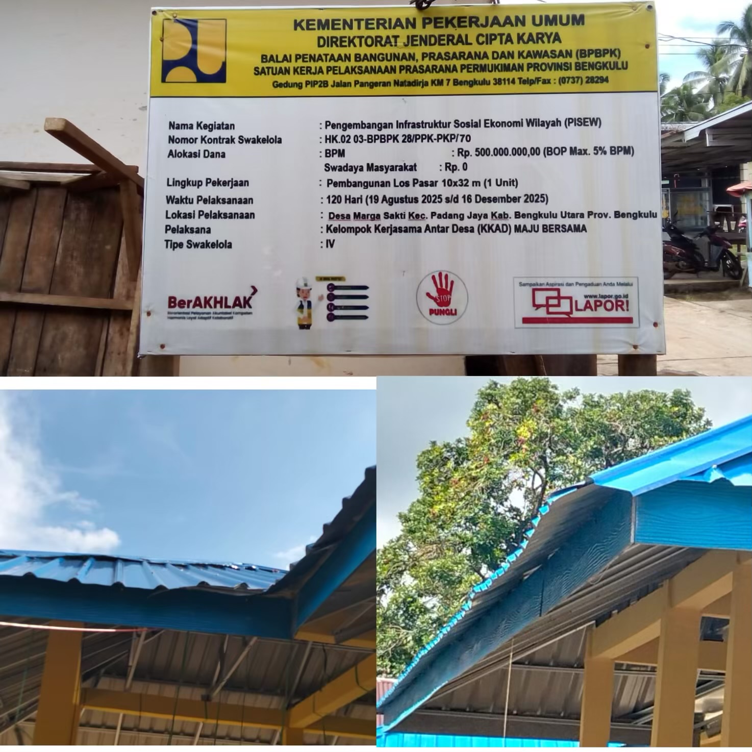 Proyek PISEW dan TPS 3R di Desa Marga Sakti Bernilai Rp1 Miliar Lebih Disorot