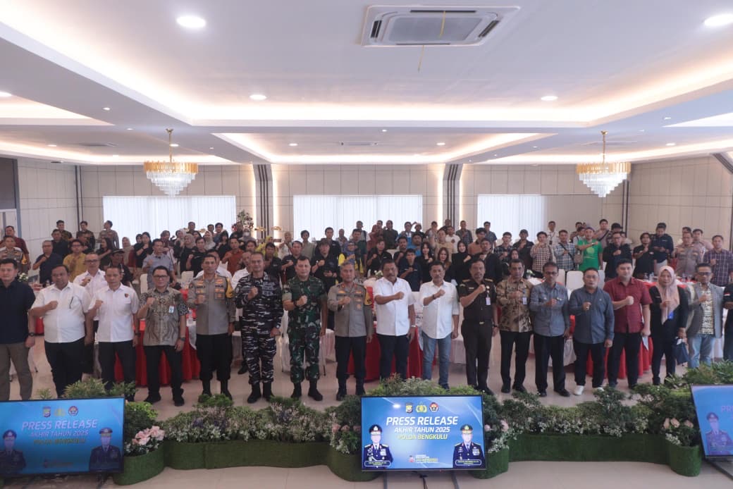 Polda Bengkulu Tutup Tahun 2025 dengan Transparansi Kinerja dan Penguatan Program Sosial