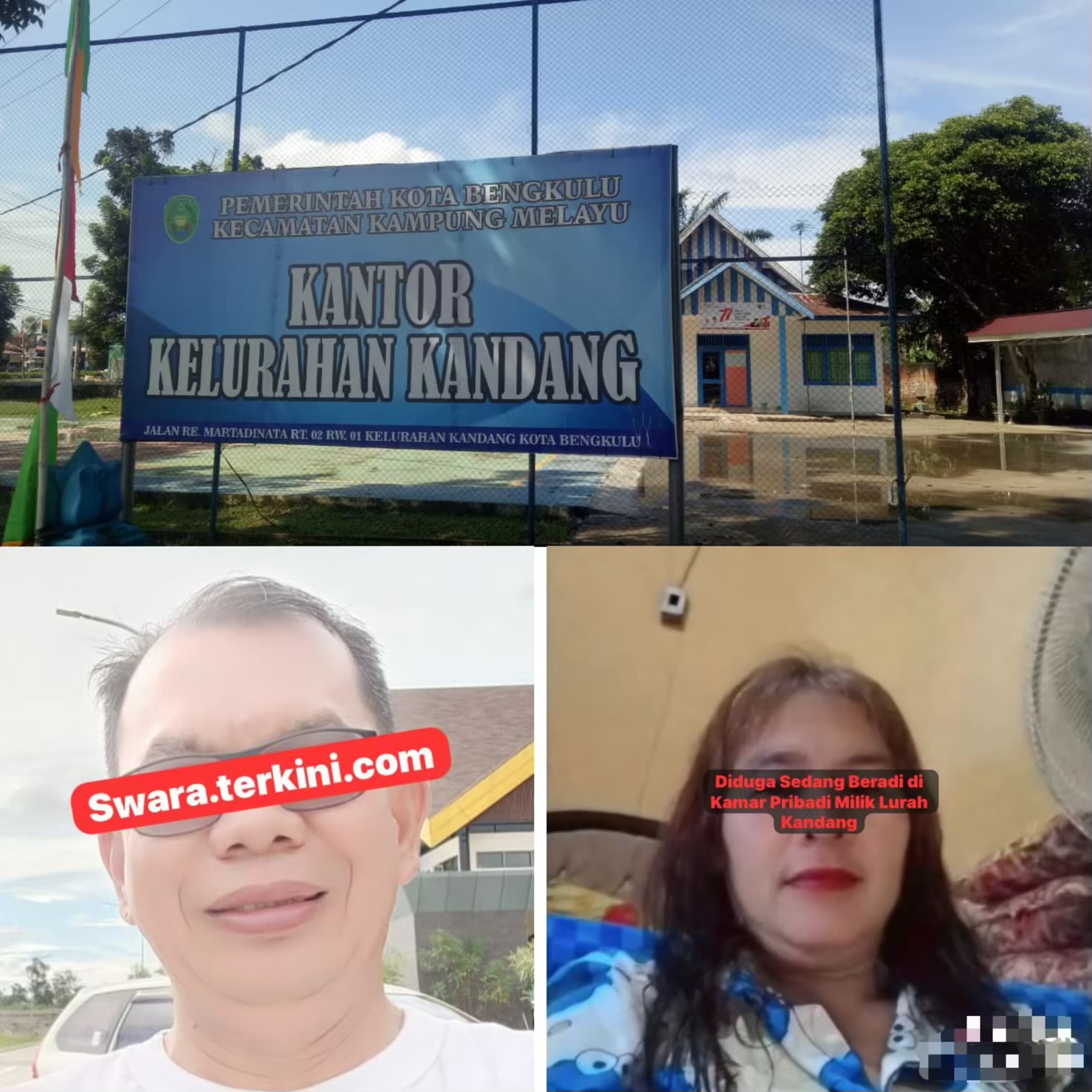 Viral nya lurah kandang Dugan berselingkuh di konfirmasi oleh wartawan lurah emosi gebrak meja biro hingga hancur