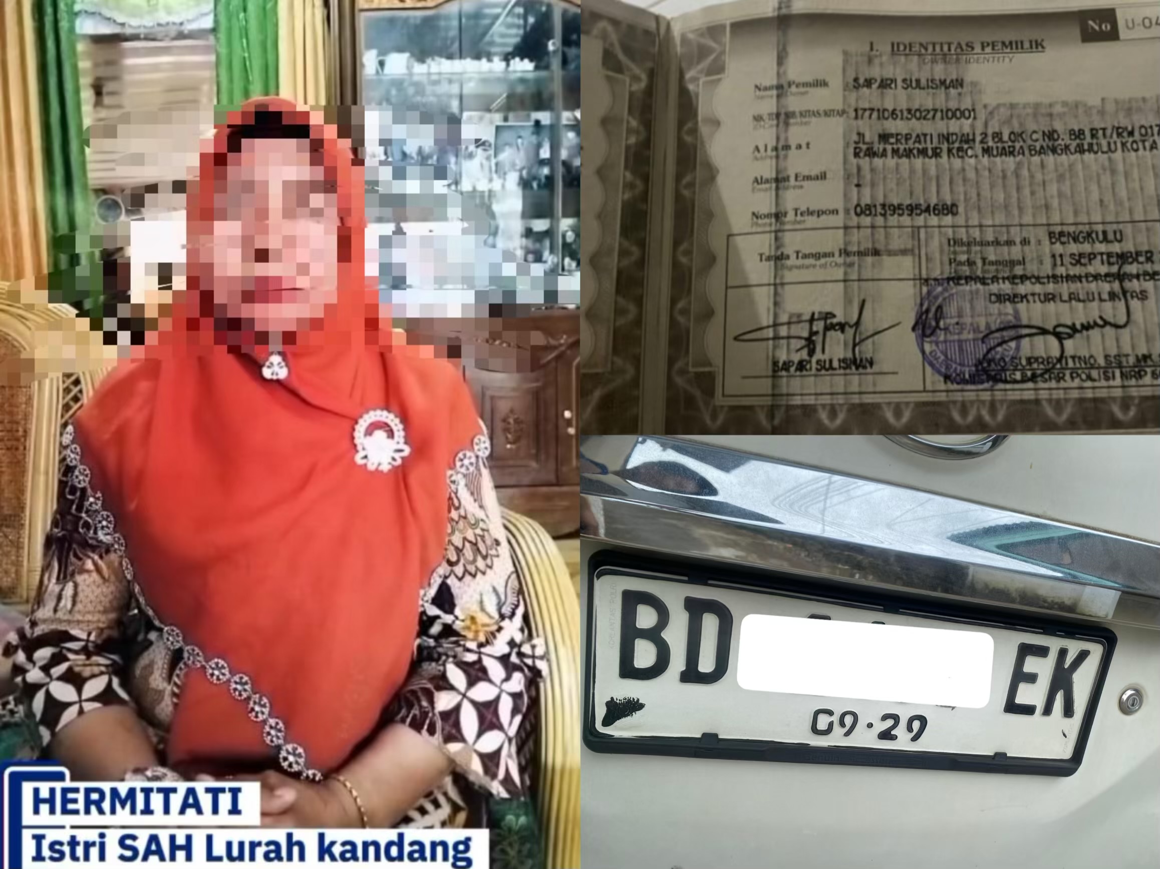 Polemik Klarifikasi Lurah Kandang Berlanjut,Istri Sah Lurah Kandang Tantang Sumpah Pocong!!