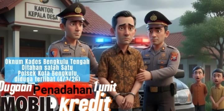Oknum Kepala Desa di Bengkulu Tengah Ditahan Polisi, Diduga Terlibat Pengalihan Mobil Kredit Tanpa Izin Leasing
