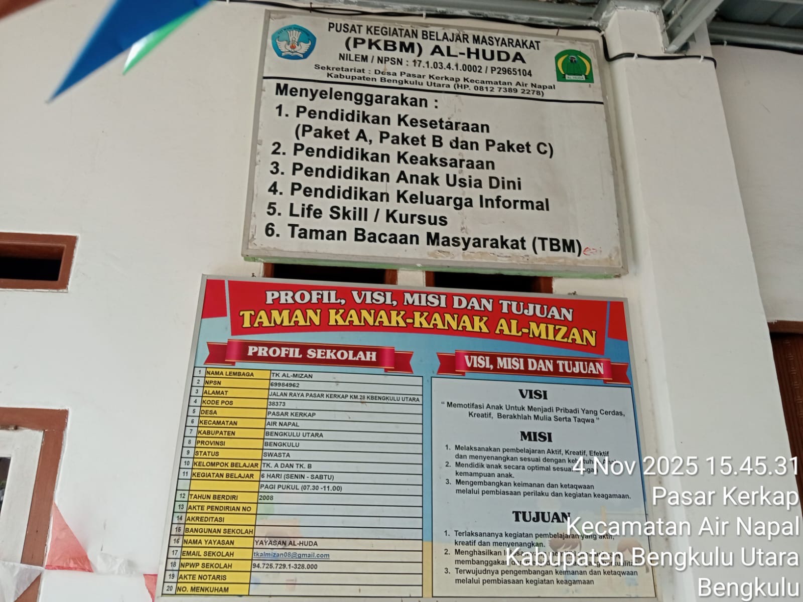 Al-Huda Bengkulu Mulai Penerimaan Siswa Baru Tahun Ajaran 2026-2027