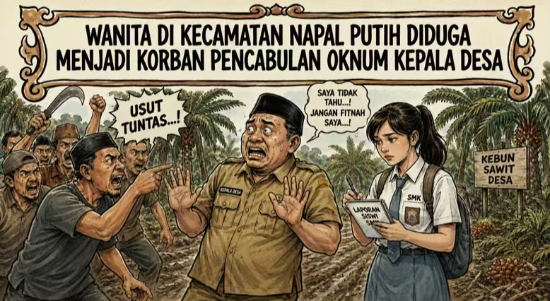 Seorang Siswi SMK di kecamatan Napal Putih diduga Menjadi korban Pencabulan oknum kepala Desa