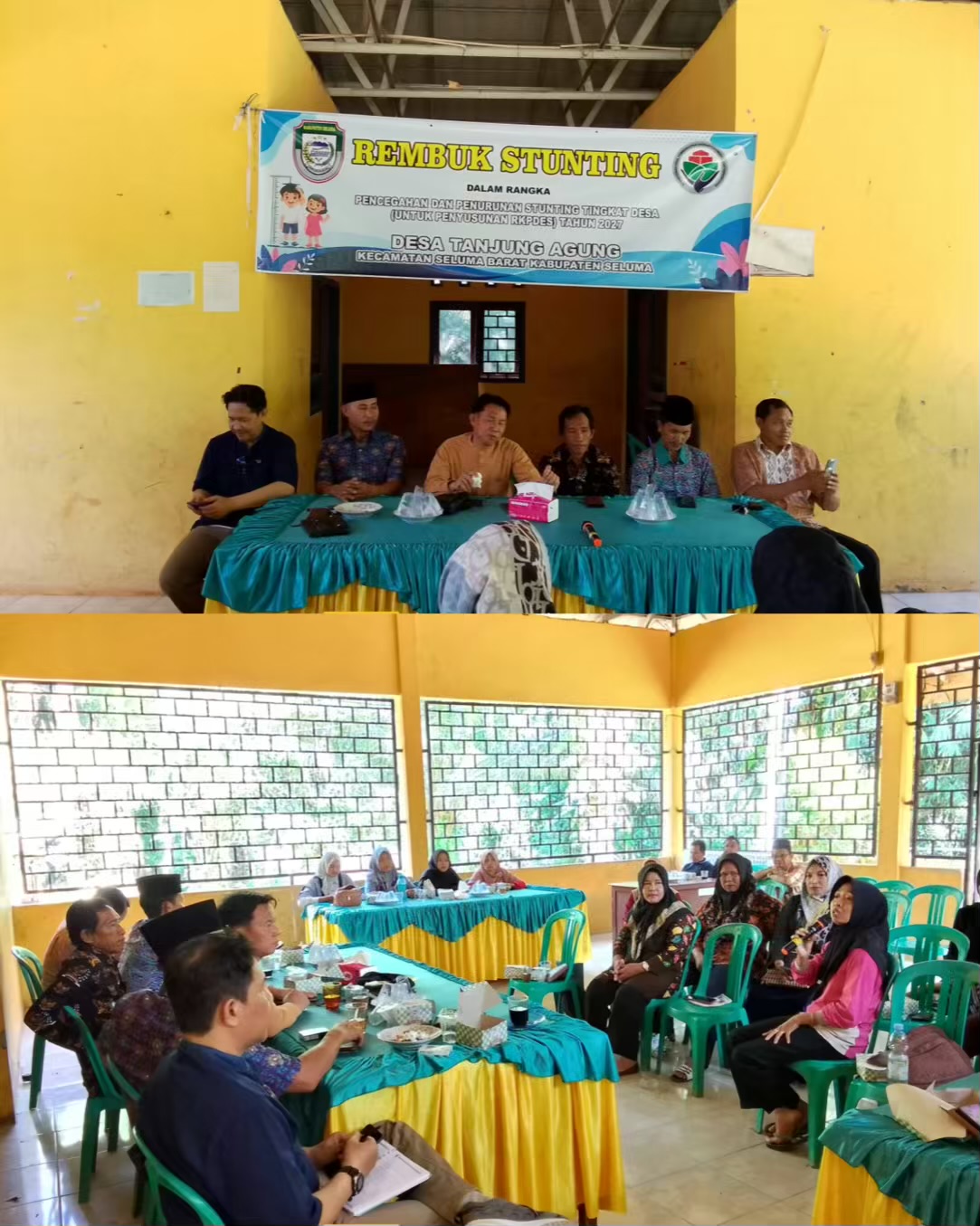 Rembuk Stunting Desa Tanjung Agung Sepakati Program Prioritas 2027, Fokus Perkuat Layanan Kesehatan dan Edukasi Gizi