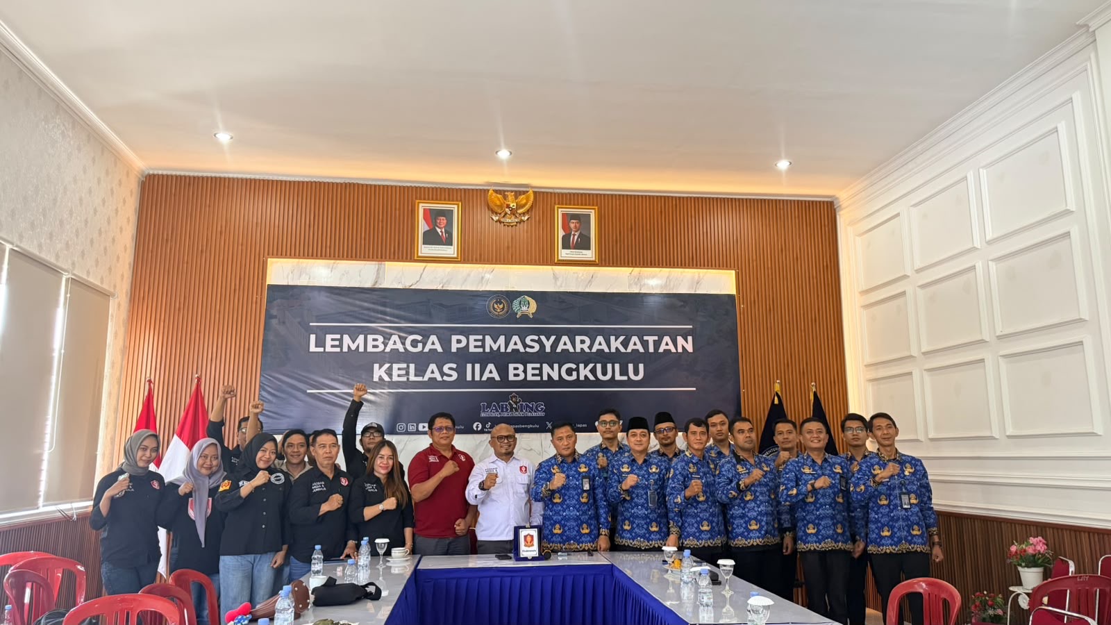 Lapas Bengkulu Perkuat Sinergi dengan AMJ, Dorong Keterbukaan Informasi dan Transparansi Pelayanan