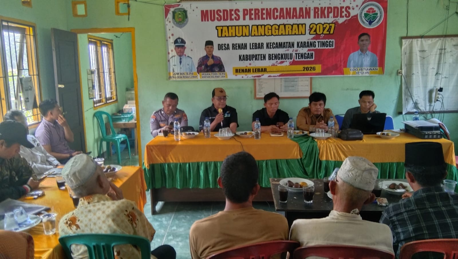 Desa Renah Lebar Gelar Musdes Perencanaan RKPDes 2027, Sejumlah Usulan Pembangunan Dibahas