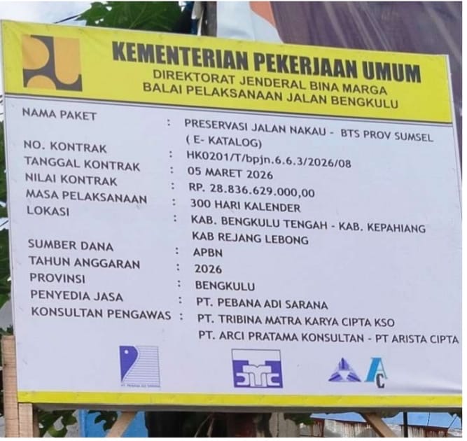 Proyek Jalan Nasional Rp28,8 Miliar Disorot, Yayasan Lestari Temukan Sejumlah Dugaan Ketidaksesuaian